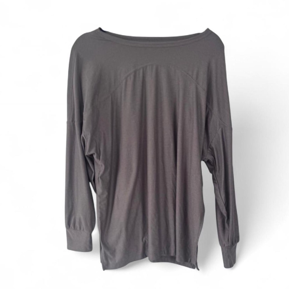 OLD NAVY |  Cloud 94 Soft Activewear Olive Green long sleeve top sz Medium